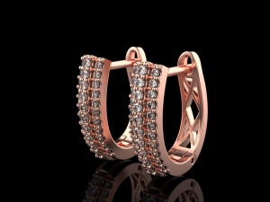 Earrings 1794 Modelo de impresión 3D