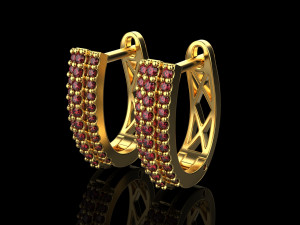 Earrings 1794 Modelo de impresión 3D