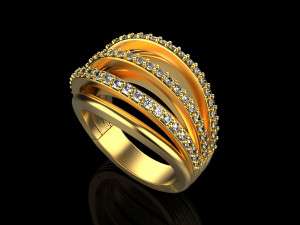 Ring 1808 3D Принт Модель