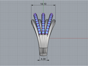 Ring 1808 Model Cetak 3D