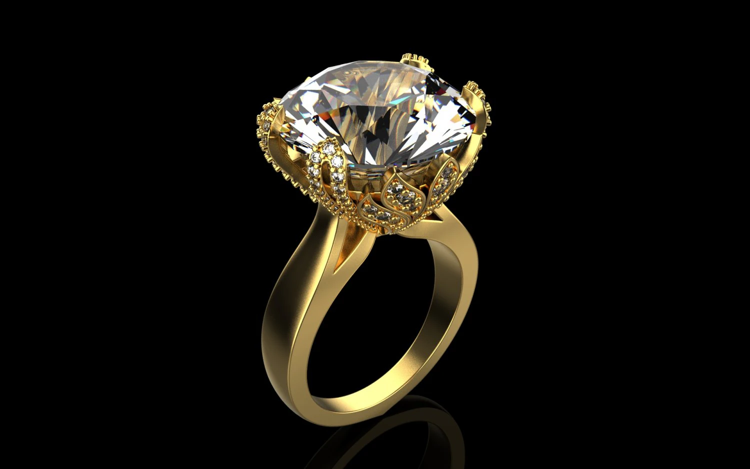 Ring 1814 3D Print Model .c4d .max .obj .3ds .fbx .stl .blend