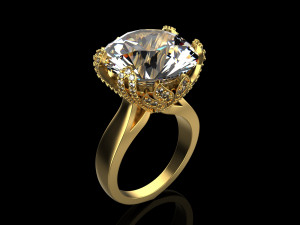 Ring 1814 3D Print Model