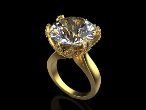 Ring 1814 3D Print Model