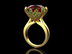 Ring 1814 3D Print Model