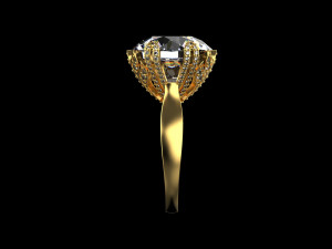 Ring 1814 3D Print Model