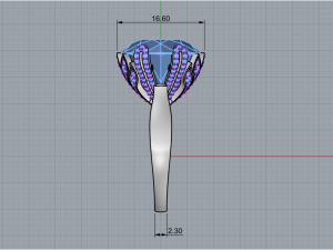 Ring 1814 3D Print Model