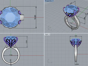 Ring 1814 3D Print Model