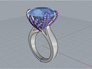 Ring 1814 3D Print Model