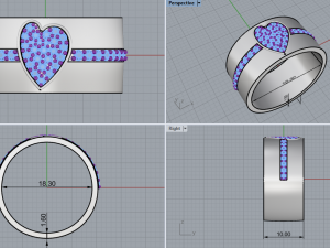 Ring 1815 Modèles 3D en vedette