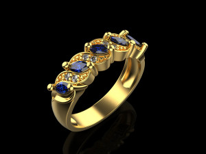 Ring 1826 3Dプリントモデル