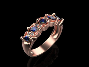 Ring 1826 3Dプリントモデル