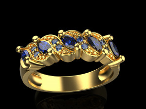 Ring 1826 3Dプリントモデル