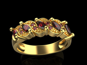 Ring 1826 3Dプリントモデル