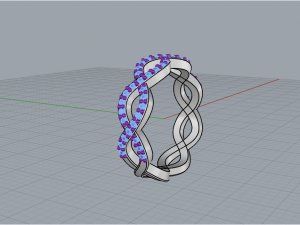 Ring 1857 Model do druku 3D