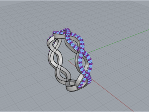 Ring 1857 Model do druku 3D