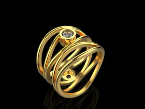 Ring 1858 3D Print Model