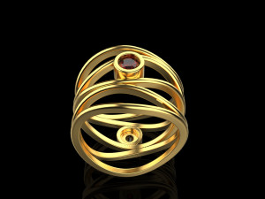 Ring 1858 Modello di stampa 3D