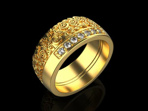 Ring 1865 3D Print Model