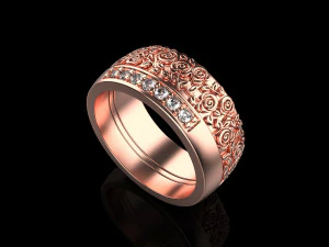 Ring 1865 3D Print Model