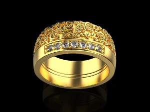 Ring 1865 3D Print Model
