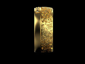 Ring 1865 3D Print Model