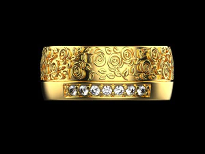 Ring 1865 3D Print Model