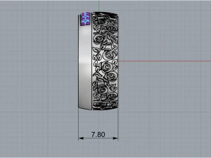 Ring 1865 3D Print Model