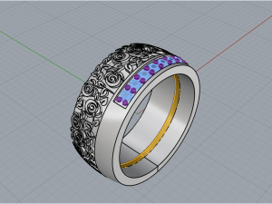 Ring 1865 3D Baskı Modeli