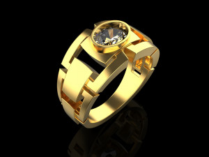 Man ring 1876 3D Baskı Modeli