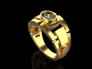 Man ring 1876 3D-printmodel