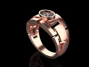 Man ring 1876 3D-printmodel