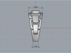Man ring 1876 3D-printmodel