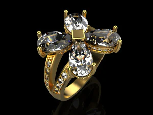 Кольцо 1890 г. 3D Принт Модель