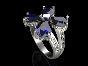 Ring 1890 3D Print Model