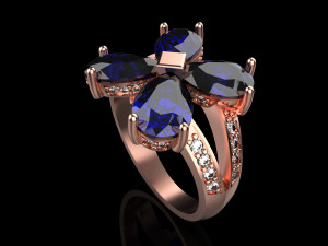 Ring 1890 3D Print Model