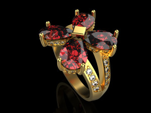Ring 1890 3D Print Model