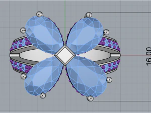 Ring 1890 3D Print Model