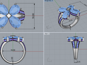 Ring 1890 3D Print Model