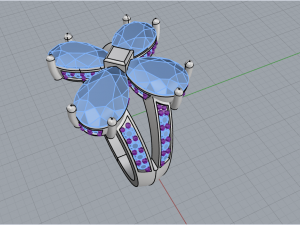 Ring 1890 3D Print Model