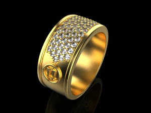 अंगूठी 1915 3D प्रिंट मॉडल