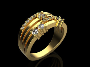 Ring 1916 Modello di stampa 3D