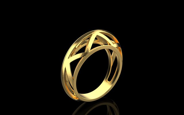 Ring 1919 3D 打印模型 .c4d .max .obj .3ds .fbx .stl .blend 