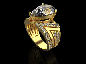 Ring 1921 3D Print Model