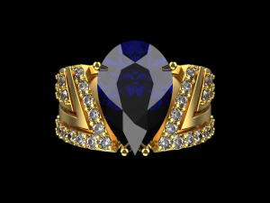 Ring 1921 3D Print Model