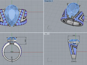 Ring 1921 3D Print Model