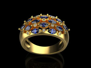Ring 1924 3D Print Model