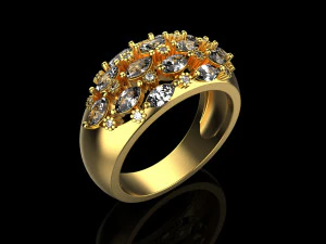 Ring 1924 3D Print Model