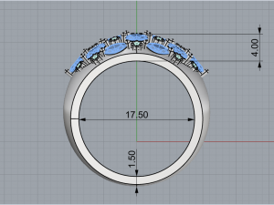 Ring 1924 Model do druku 3D
