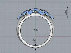 Ring 1924 3D Print Model