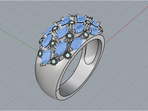 Ring 1924 Model do druku 3D